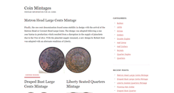 Desktop Screenshot of coinmintages.com